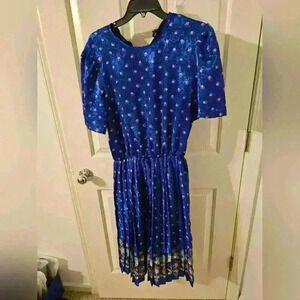 Mono New York Vintage Floral Pleated Dress Size 12